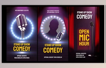 Download Stand Up <span class='badge badge-warning'>Comedy</span> Stories Pack (Videohive 39543568) - AE Project