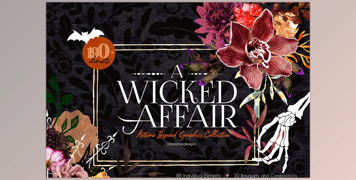 Download A Wicked Affair – Autumn Collection CreativeMarket - 6598738