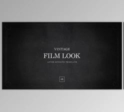 Download After Effects Vintage Film Look Template in 4K (Videohive 39610329) - AE Project
