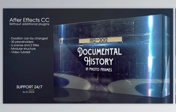 Download <span class='badge badge-warning'>Documental</span> History (Videohive 39472473) - AE Project