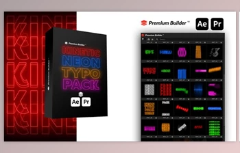 Download Kinetic Neon Typo <span class='badge badge-warning'>Pack</span> 39609087