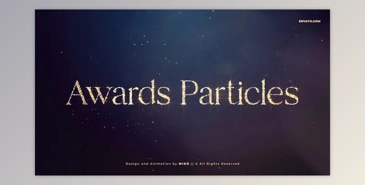 Download Particles Awards Titles (Videohive 39235951) - AE Project