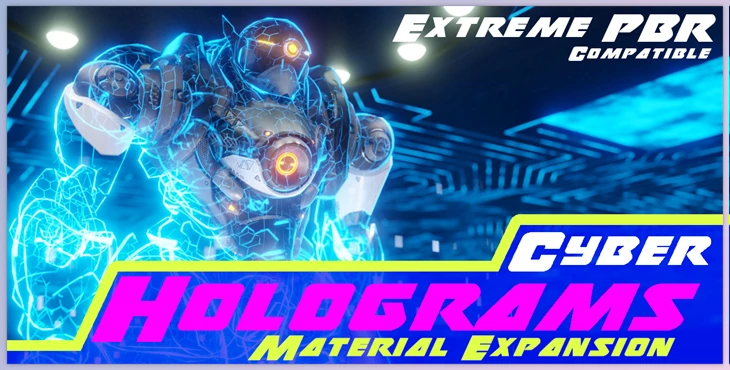 Download Blender Market – Cyber Holograms