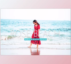 Download Rose Beach Pro Lightroom Presets CreativeMarket - 7826245