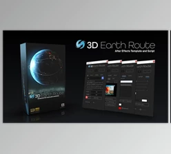 Download 3D Earth Route (Videohive 35521921) - AE Project