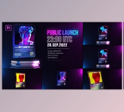 Download NFT Card Elements Pack (Videohive 39575603) - PR Project