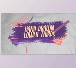 Download Hand Drawn Lower Thirds (Videohive 34764563)