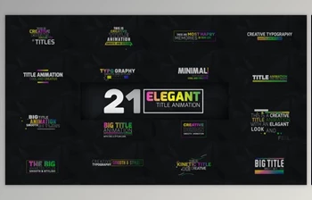 Download 21 <span class='badge badge-warning'>Elegant</span> Titles (<span class='badge badge-warning'>Videohive</span> 38390280) - AE Project