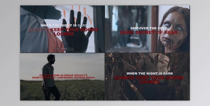 Download Horror Minimal Trailer (Videohive 34605972) - AE Project