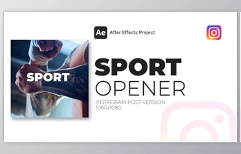 Download Rhythmic Sport Opener Instagram <span class='badge badge-warning'>Post</span> (Videohive 39634188) - AE Project