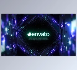 Download Videohive Dark Data Tunnel 34360073