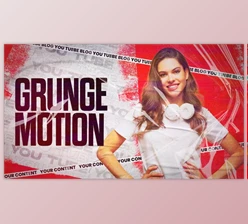 Download Youtube Vlog Intro I Dynamic Opener I Grunge Podcast Intro (Videohive 39645947) - AE Project