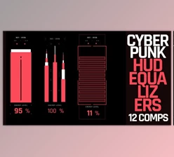 Download Cyberpunk Equalizers (Videohive 39671081) - AE Project