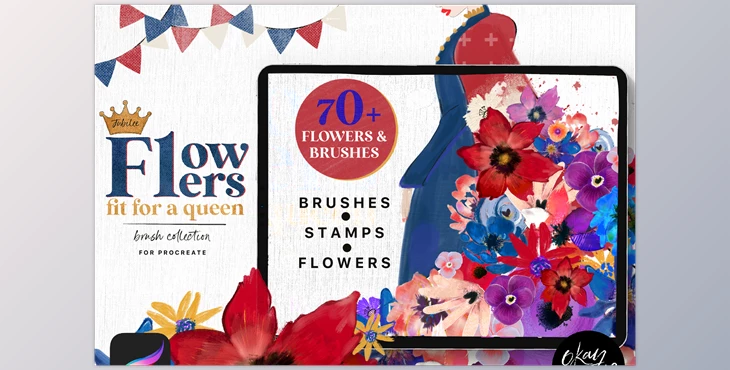 Download Jubilee Procreate Brushes CreativeMarket - 7244001