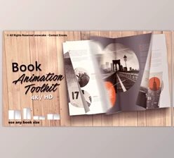 Download Book Animation Toolkit (Videohive 21751656) - AE Project