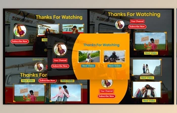 Download <span class='badge badge-warning'>Sky</span> Cloud Nature Agite YouTube End Screen (Videohive 39717224) - AE Project