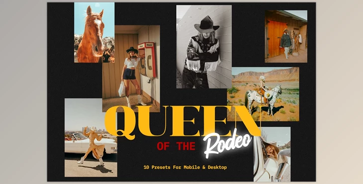 Download Queen Of The RODEO | Cowgirls Preset CreativeMarket - 7170060