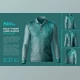 Download Polo T-Shirt Long Sleeve CreativeMarket - 7510451