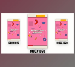 Download Kids Education Promo Instagram Story (1080×1920) (Videohive 39679497) - AE Project