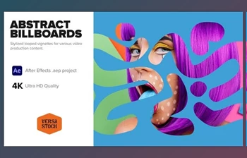 Download Abstract Loopable <span class='badge badge-warning'>Billboards</span> (Videohive 39665565) - AE Project