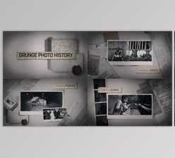 Download Grunge History Photo Slide (Videohive 39659824) - AE Project