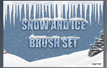 Download Snow and Ice <span class='badge badge-warning'>Procreate</span> Brushes <span class='badge badge-warning'>CreativeMarket</span> - 10173823