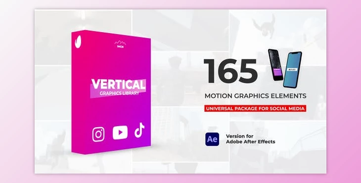 Download Vertical Graphics Pack (Videohive 37560193) - AE Project