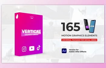 Download Vertical Graphics <span class='badge badge-warning'>Pack</span> (<span class='badge badge-warning'>Videohive</span> 37560193) - AE Project