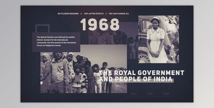 Download History Timeline (Videohive 35037669) - AE Project