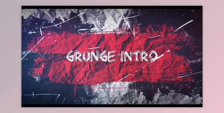 Download Grunge Intro (Videohive 39607539) - AE Project
