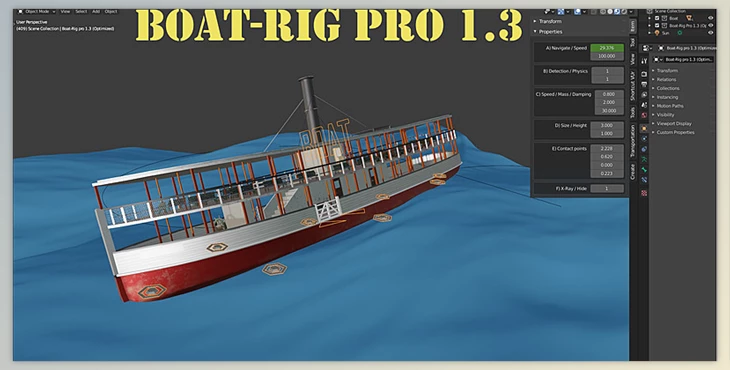 Download Blender Market – Boat-Rig Pro v1.3b