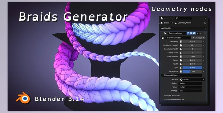 Download Gumroad – Braids Generator v2.01