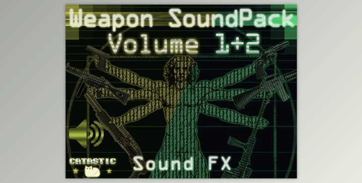 Download GameDev Market Weapon Sound Pack Volume 1 + 2 WAV-AwZ