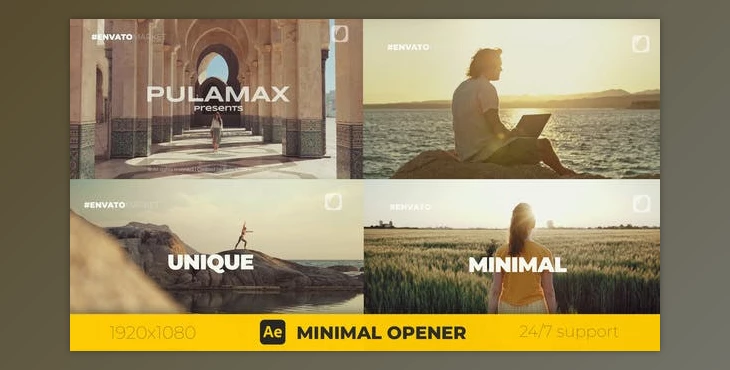 Download Minimal Opener | Slideshow (Videohive 39725908) - AE Project