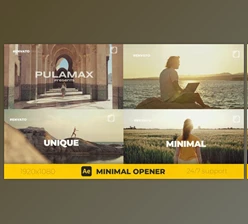 Download Minimal Opener | Slideshow (Videohive 39725908) - AE Project
