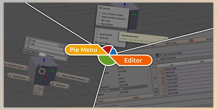 Download Blender Market – Pie Menu Editor v1.18.6