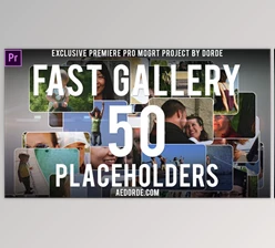 Download Fast Gallery – Premiere Pro Mogrt Project (Videohive 37122828)