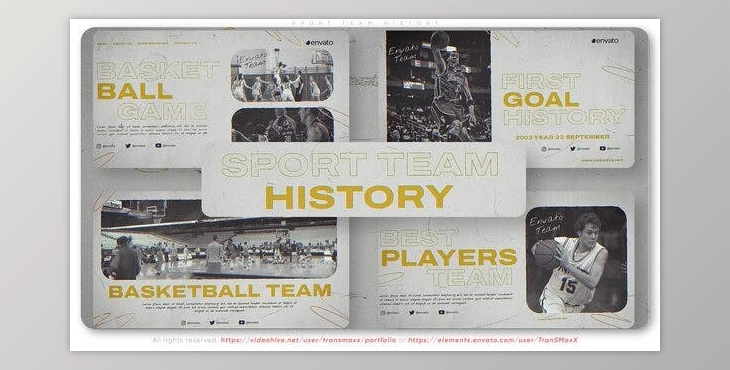 Download Sport Team History (Videohive 39793526) - AE Project