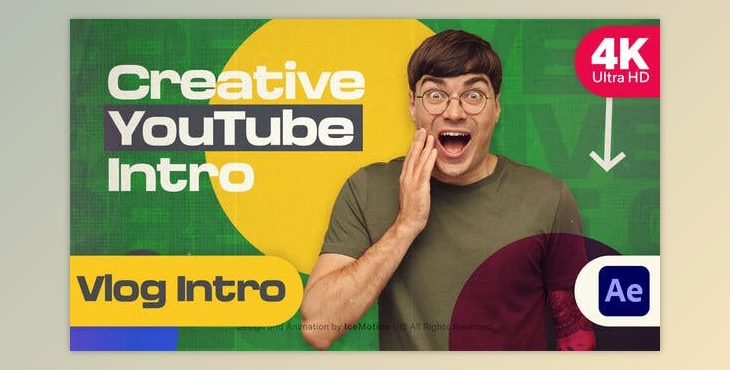 Download Creative YouTube Intro || Vlog Intro (Videohive 36200484) - AE Project