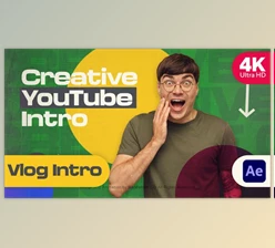 Download Creative YouTube Intro || Vlog Intro (Videohive 36200484) - AE Project