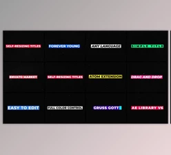 Download Box Titles (Videohive 36319411) - AE Project