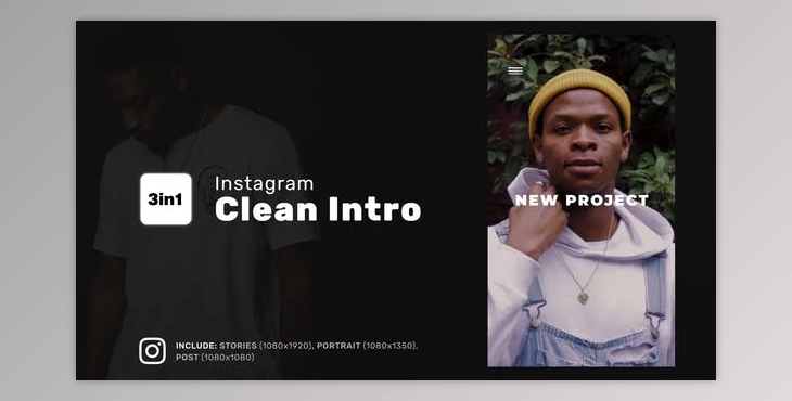 Download Instagram Clean Intro (Videohive 35888023) - AE Project