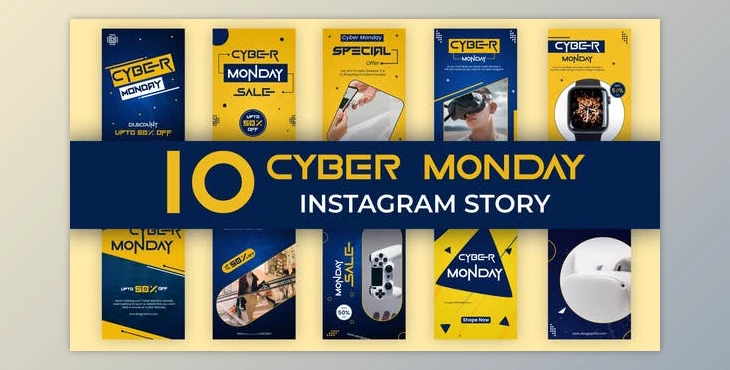 Download Cyber Monday Instagram Story (Videohive 34853487) - AE Project