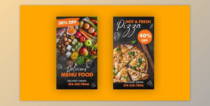 Download Modern Food Instagram Stories (Videohive 34916764) - AE Project