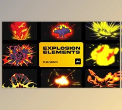 Download Cartoon Explosion VFX (Videohive 36191419) - AE Project