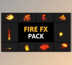 Download Cartoon Fire Elements Pack (Videohive 35473912) - AE Project