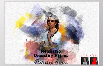 Download <span class='badge badge-warning'>Realistic</span> Drawing <span class='badge badge-warning'>Effect</span> PS Action CreativeMarket - 10192690