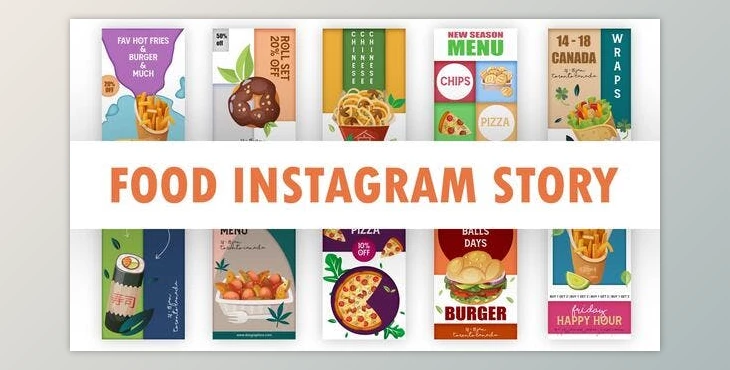Download Food Instagram Story Template (Videohive 35758267) - AE Project