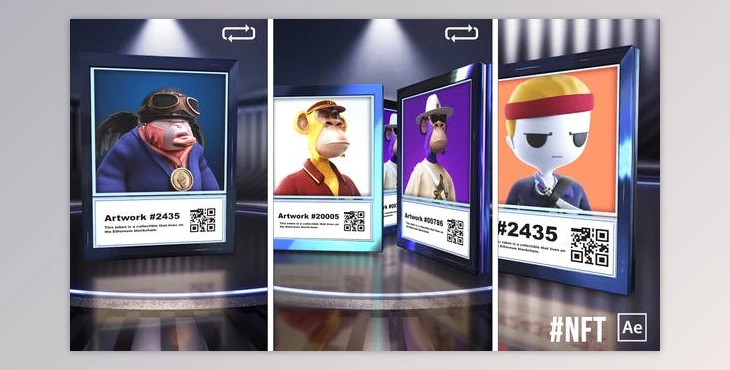Download NFT Showroom (Videohive 37493498) - AE Project
