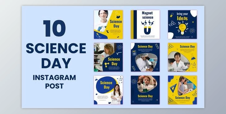 Download Science Day Instagram Post (Videohive 35608446) - AE Project